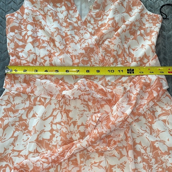 Japna Sleeveless Tiered Ruffle Mini Dress.  Size Small. - Picture 6 of 8